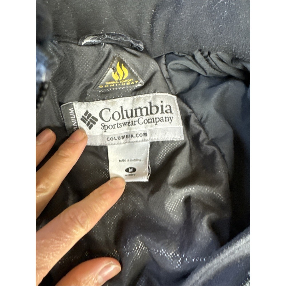 Columbia‎ Women's Titanium Omni-Heat Jacket M Gray Full Zip - Picture 10 of 12